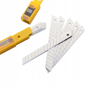 Запасные лезвия Deli Tools EDL-DP092, 9 мм, 10 шт.