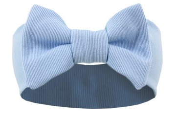 ДЕТСКАЯ ПОВЯЗКА С БАНТОМ ДЛЯ ДЕВОЧКИ, В ПОЛОСКУ, ВЕСНА/ОСЕНЬ