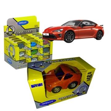 WELLY autko metal - Q COLLECTION TOYOTA 86 Miniaturka model SPORT