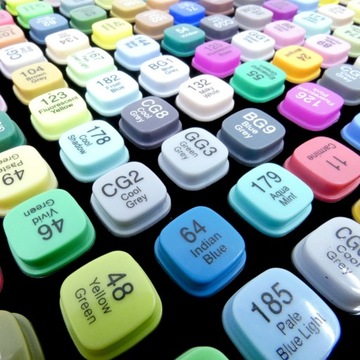 Маркеры АЛКОГОЛЬНЫЕ 168 шт. Маркеры Маркеры ДВУХСТОРОННИЕ Маркеры Набор + сумка