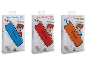 Губная гармошка детская Suzuki Airwave AW1, оранжевая