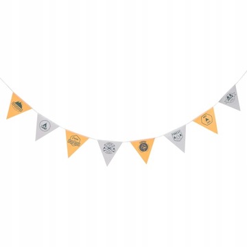 Camping Party Banner Bbq Decor Zaręczynowy