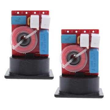 2 Pieces 2 Way Loudspeaker Crossovers Stereo 80W