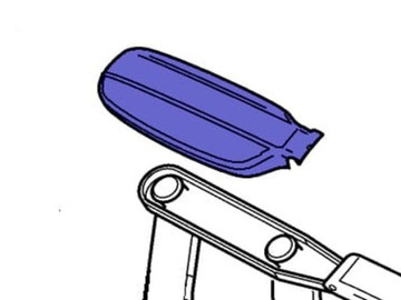 КРЫШКА СТЕКЛООЧИСТИТЕЛЯ ПЕРЕДНЯЯ ПРАВАЯ FORD FOCUS C-MAX