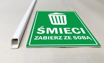 Подпишитесь на посте - Заберите мусор с собой.