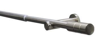 Karnisz rozsuwany Kreta stal 120-210 cm