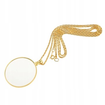 Колье с лупой для чтения