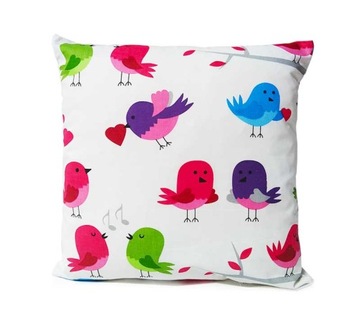 POSZEWKA bawełna 40x40 Ptaszki