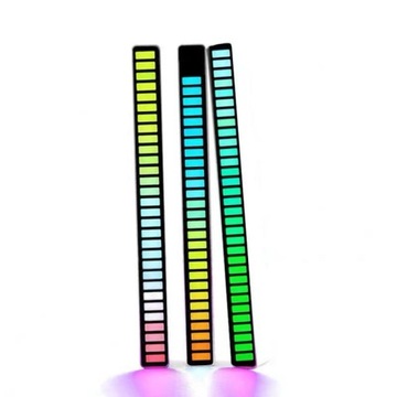 RGB muzyka kontrola dźwięku DJ LED poziom