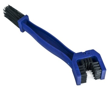 Щетка для чистки приводной цепи мотоцикла и велосипеда.