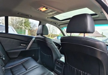 BMW Seria 5 E60 2005 BMW Seria 5 BENZYNA R6 177KM SKORA automat atrakcyjny wyglad okazja, zdjęcie 33