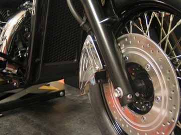 КРЫШКА СУППОРТА HONDA VT750 SPIRIT BLACK SPIRIT