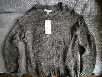 Sweter damski khaki (M) New Yorker