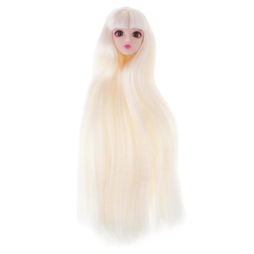 1/6 BJD Head Sculpt z makijażem twarzy biały