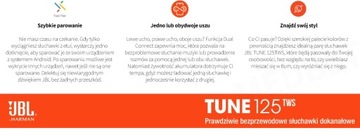 BLUETOOTH-НАУШНИКИ JBL TUNE 125 TWS 100% ОРИГИНАЛ