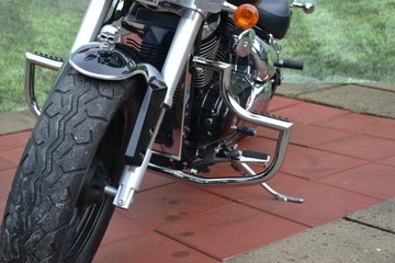 Защитные дуги + ХРОМИРОВАННЫЕ ХОДЫ INTRUDER BOULEVARD M 800