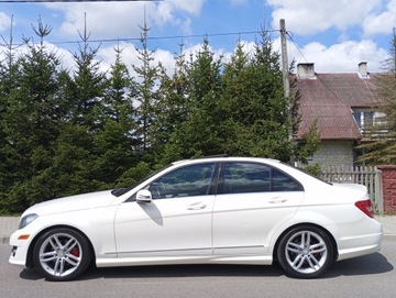 Mercedes Klasa C W205 2013 Automat Biała Perła Skóra Kamera Pakiet AMG Lift, zdjęcie 17