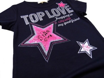 Блузка для девочки С ПАЙЕТКАМИ 064 TOP LOVE 16 зл. брутто