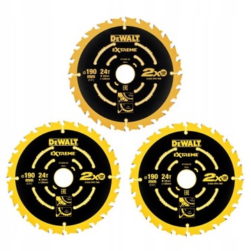 Пильное полотно по дереву DeWalt DT10304-QZ 190x30 мм