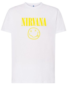 KOSZULKA NIRVANA logo COBAIN KONCERT 5XL