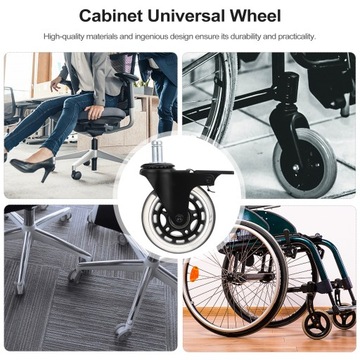 Сменные колеса для офисных стульев Универсальное колесо.