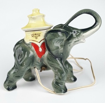 VINTAGE STARA LAMPKA FIGURALNA / FIGURKA SŁONIA