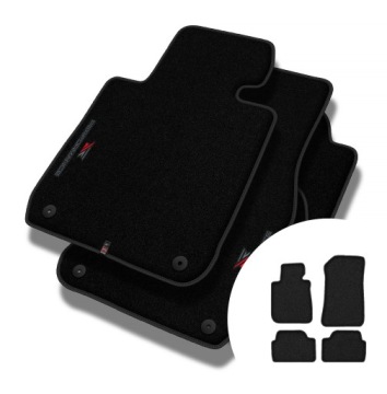 Velurové koberce Performance Premium pro Bmw řady 1 E87 2004-2011