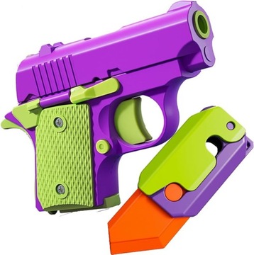 Zabawka z pistoletem Fidget, pistolet typu fidget