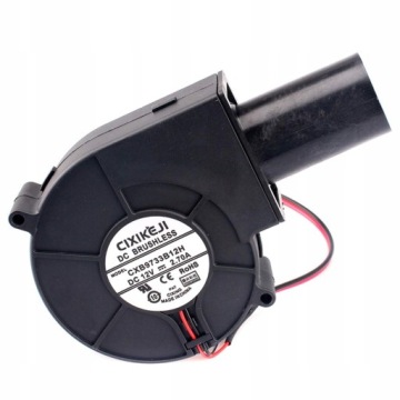 Турбинный вентилятор с регулируемым вращением 12V 230V 97x33 охлаждение