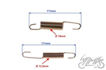 ПРУЖИНА БОКОВОЙ СТОЙКИ ROMET ZETKA