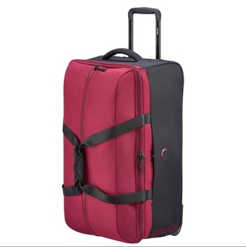 Torba podróżna na kółkach czerwona - Delsey EGOA 69 cm