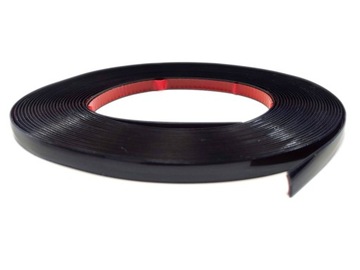 Полоса декоративная плоская ЧЕРНАЯ 9мм 10м