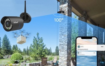 ИНТЕЛЛЕКТУАЛЬНАЯ IP WIFI HD 2MPx НАРУЖНАЯ КАМЕРА