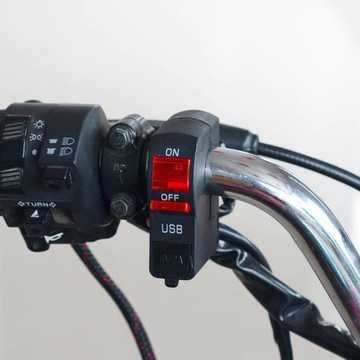 ВКЛЮЧЕНИЕ/ВЫКЛЮЧЕНИЕ ЧЕТЫРЕХ СВЕТОДИОДНЫХ СВЕТОДИОДОВ ЗАРЯДНОЕ УСТРОЙСТВО USB 2A
