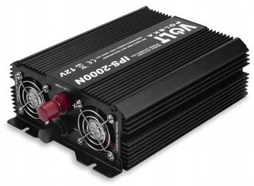 PRZETWORNICA NAPIĘCIA IPS 2000N 12V 230V 1000/2000W USB VOLT