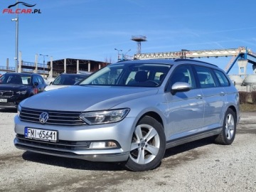 Volkswagen Passat B8 Variant 2.0 TDI 150KM 2015 Volkswagen Passat GWARANCJA, Udok. przebieg, Zarejestrowany w PL, Mozliwa, zdjęcie 1