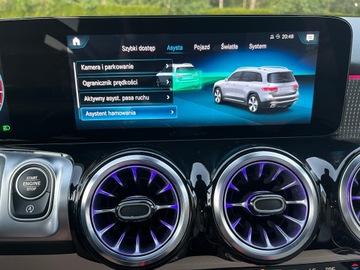 Mercedes GLB SUV 1.3 200 163KM 2022 Mercedes-Benz GLB 200 Progresive Polski Salon Gwarancja FAKTURA VAT 23%, zdjęcie 35