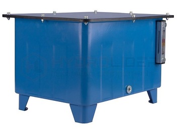 БАК ГИДРАВЛИЧЕСКОГО МАСЛА 40 Л НА НОЖКАХ С ПОЛНОЙ КРЫШКОЙ