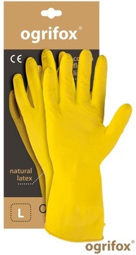 ЗАЩИТНЫЕ ПЕРЧАТКИ ИЗ ЛАТЕКСА OX-FLOX L