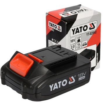 YATO AKUMULATOR BATERIA DO YATO 18V 2,0Ah Li-Ion SZYBKIE ŁADOWANIE YT-82842