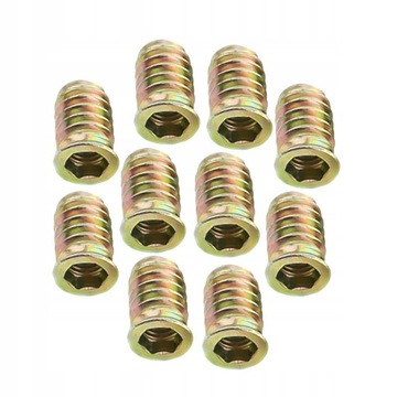 10 х винтов с деревянной вставкой