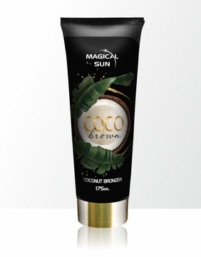 Coco Brown Brązujący kosmetyk krem balsam do opalania 175 ml Magical Sun