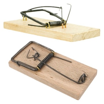 ТРАДИЦИОННАЯ ПРОЧНАЯ ДЕРЕВЯННАЯ МЫШЛОВКА