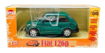 WELLY FIAT 126p MALUCH GREEN 1:21 LEGENDS PRL