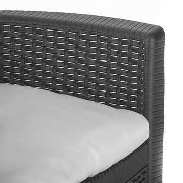 КРЕСЛО, САДОВОЕ СТУЛЬЕ, АНТРАЦИТОВЫЕ СТУЛЬЯ, ПОДУШКА