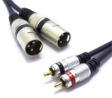 Kabel RCA - XLR Vitalco MKR20P 1,5 m