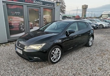 Seat Leon III Hatchback Facelifting 1.6 TDI 115KM 2017 Seat Leon Niski przebieg, LED, Polskory, NAVI, Android AUTO, 1.6 Diesel
