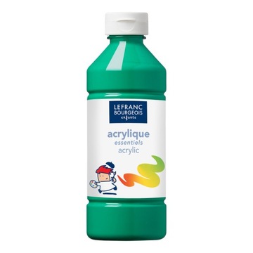 FARBA AKRYLOWA J. ZIELONA 500 ml LEFRANC BOURGEOIS