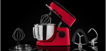 КУХОННЫЙ ПЛАНЕТАРНЫЙ РОБОТ 1800Вт 5л Красный ZEEGMA ИДЕЯ ПОДАРКА