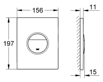 БЕТОННЫЕ КАРКАСЫ 4 В 1 КНОПКА СМЫВАНИЯ GROHE